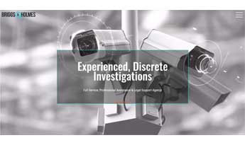 Briggs & Holmes Responsive Website Design